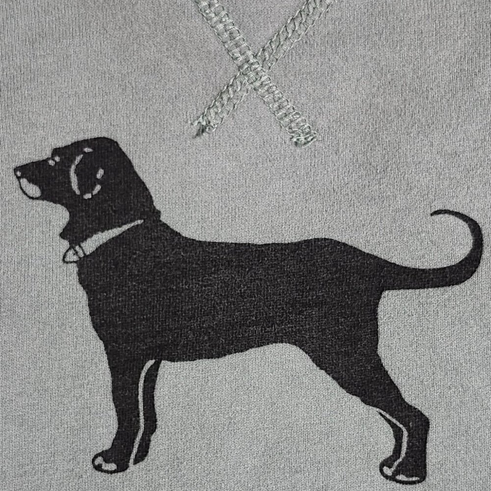 he Black Dog Womens Sweatshirt Legacy Collection Color Green Size Medium - Picture 4 of 16